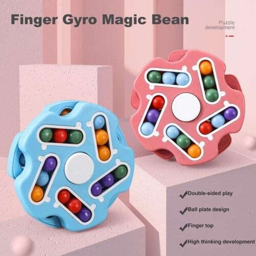 Interesting Magic Toy Creative Movable Beads Lightweight Recreational Exquisite Anti-Anxiety Puzzle Cube for Souvenir