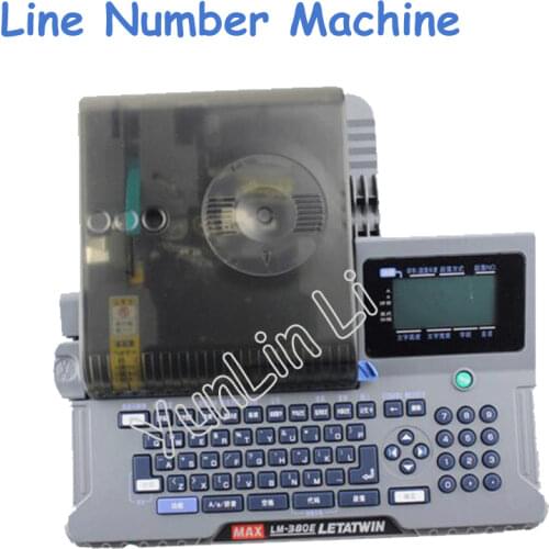 Cable label Printer Electronic Lettering Machine Wire Marker Tube Marking Machine Line number machine