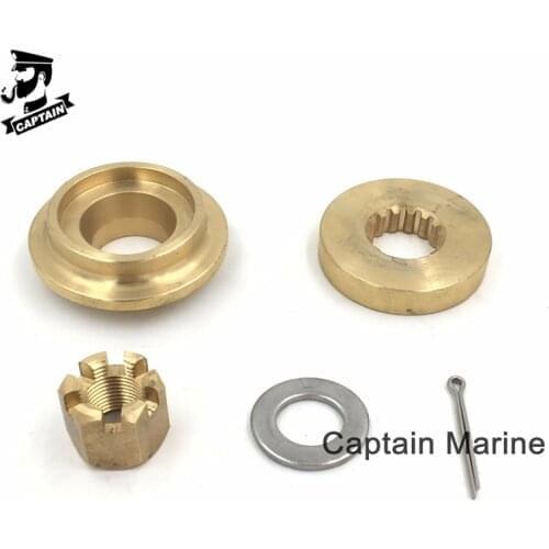 40-140HP Hardware Kit Thrust Washer/Spacer/Nut/Cotter Pin for Suzuki Outboard Propeller DF40 DF50 DF60 DF70 DF90 DF115 DF140