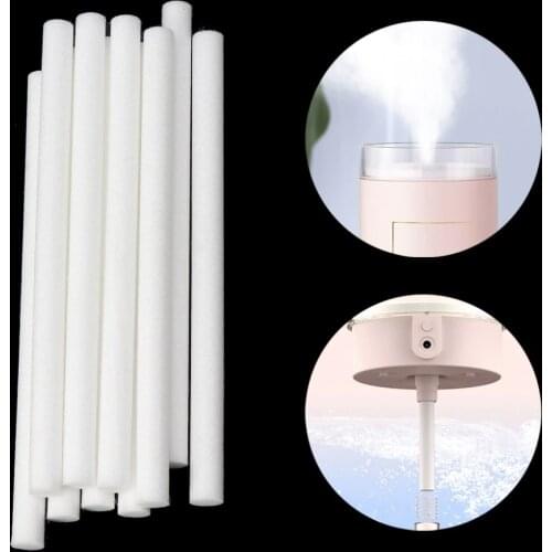 MEXI 10Pcs 10mmx170mm Humidifiers Filters Cotton Swab for Humidifier Aroma Diffuser