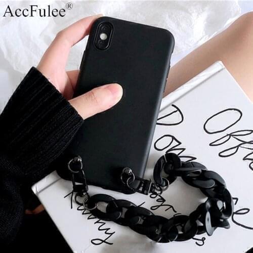 Fashion Bracelet Case For Nokia 1 2 3 5 6 2018 7 Plus 8 9 Plus X71 X6 X5 Shockproof Cover With Chain Bracelet