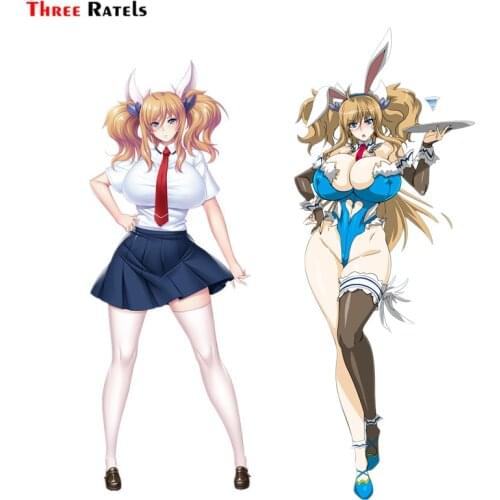 Three Ratels F621 Onizaki Kirara Taimanin Car Hood Sticker Macbook Decal