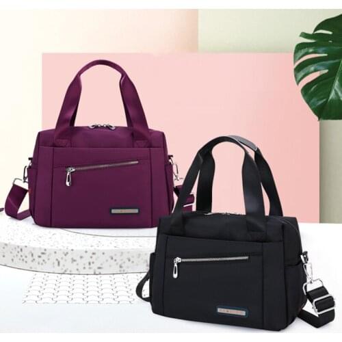 2021 New Messenger Bag Contracted Joker Leisure Travel Bag For Women More Zippers Shoulder Bag