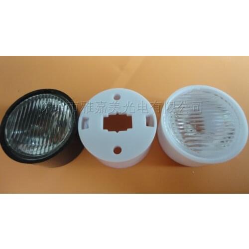 Belt base- CREE -T6/U2 lens Diameter 21.5mm Striped surface 20,30,40*60 degrees "5050"LED lenses , XM-L / XM-L2 lens