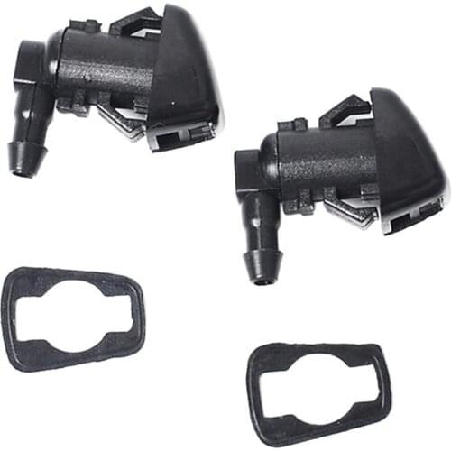 Pair Windsheild Wiper Washer Nozzle 7C3Z17603A For Ford F250 F350 F450 F550
