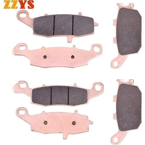 Motorcycle Front Rear Brake Pads For Suzuki DL650 DL650A DL650X V-Strom Traveller ABS X Xpedition DL1000K V Strom DL 650 1000