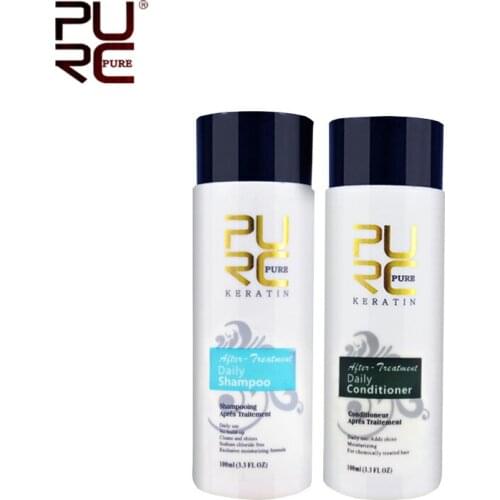 Hair Shampoo And Hair Conditioner Professional Hair Care Products Use For After Keratin Treatment 2pcs/set