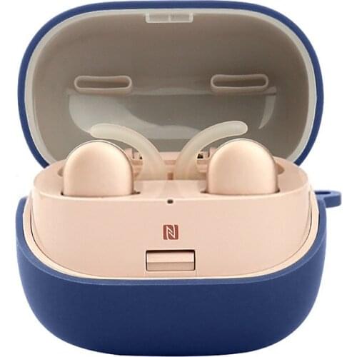 Silicone Protective Case Cover with Carabiner for Sony WF-SP900 Headset Accessories