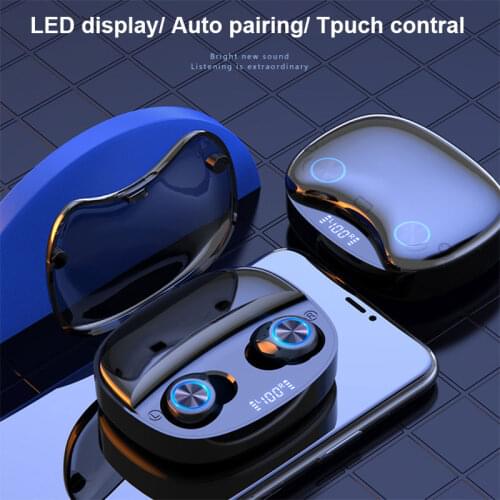 KINGSTAR TWS Bluetooth Wireless Earphones Waterproof Sports Earphones Stereo Earbuds Headsets With Microphone TW90 Headphoes