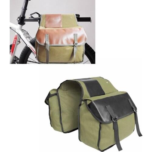 Universal Saddlebag for Motorcycle Bag Canvas Back Seat Luggage Bags For Sportster XL883 1200 for Honda For KAWASAKI