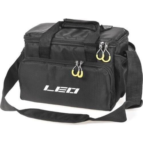 LEO Waterproof Fishing Backpack Multi-functional Fishing Bags Large Capacity Fishing Reel Lure Bag Shoulder Waist Backpack Bag
