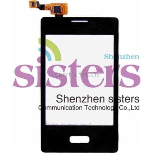 High quality Black Touch Screen Digitizer Panel Replacement For LG Optimus L3 E400 E405 Free Shipping