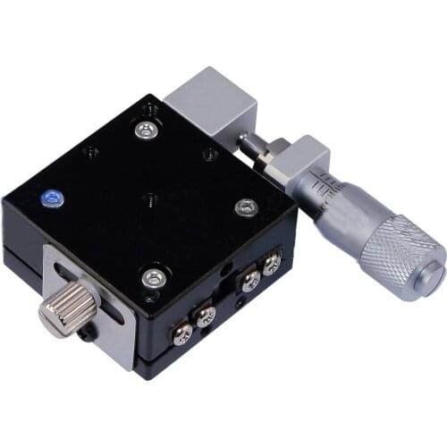 X Axis Cross Rail Manual Linear Stage Platform Sliding Table 30x30mm