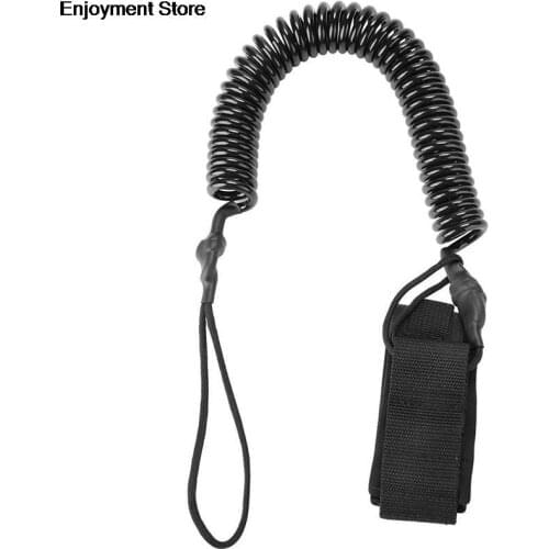 1pc 10 Feet Coiled Surfboard Leash Surfing Stand UP Paddle Board Ankle Leash Sup Board Foot Leg Rope Surfboard Raft Kayak Rope
