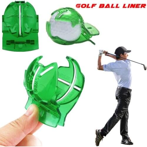 1pc Golf Ball Line Clip Marker Plastic Template Drawing Alignment Marks Putting Tool Golf Scribe Accessories