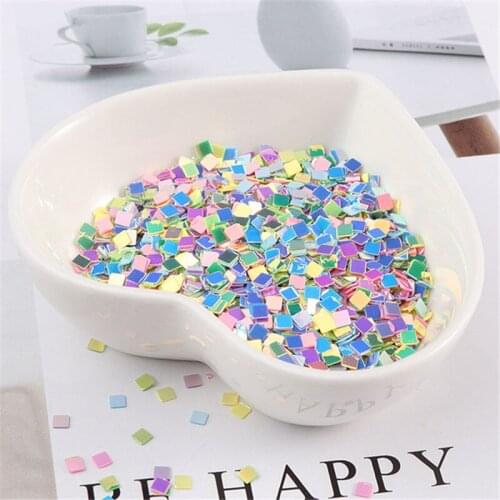 10g/Bag 2mm Square Shape Sequins PVC Paillettes Nail Arts Manicure DIY Material Wedding Decoration Craft Lentejuelas Accessories
