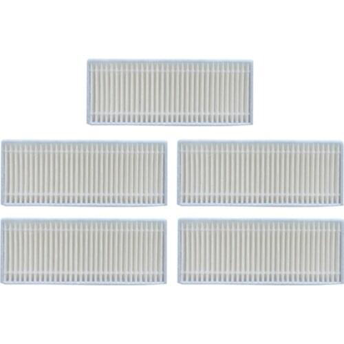 5 pieces/lot Robot Vacuum Hepa filter for Deik mt 820 robotic vacuum cleaner parts accessories Filter