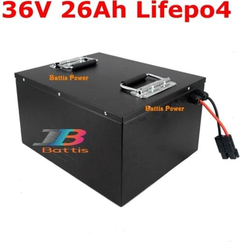 36V 25Ah 26Ah LiFepo4 battery pack for motorcycle electric quadricycle tourism car lawn mower power tools electric scooter