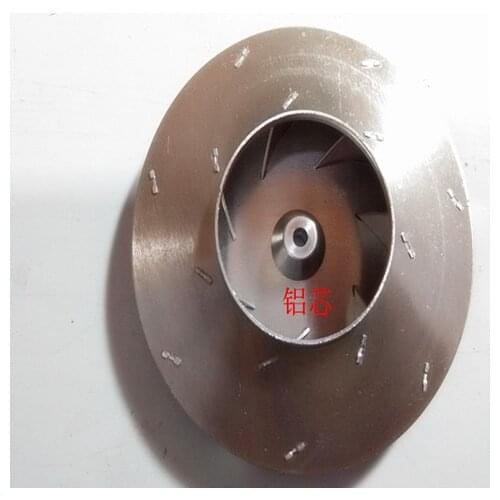 Aluminum blades motor fittings blades impeller wheel under 120 w small vacuum cleaner motor impeller impeller wheel of the motor