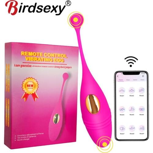 Wireless Remote Control G-spot Massager App Vibrators Female Clitoral Stimulator Vibrating Egg Sex Toy for women Vaginal Ball