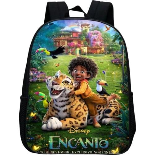 Disney Children Baby Boys Girls Kids Bag Spiderman Kindergarten Pattern Cartoon Backpack Toddler Animal mochila infantil