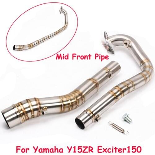 For Yamaha Y15ZR Exciter150 Motorcycle System Exhaust Front Link Pipe Header Pipe