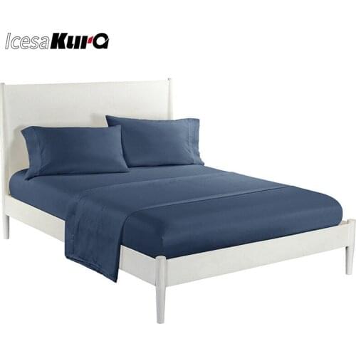 Home Textiles Plain Bed Sheet Set Sheet & Pillowcase Sets Fitted Sheet Full Sheet Sets Queen Size Hotel Luxury Bed Sheets