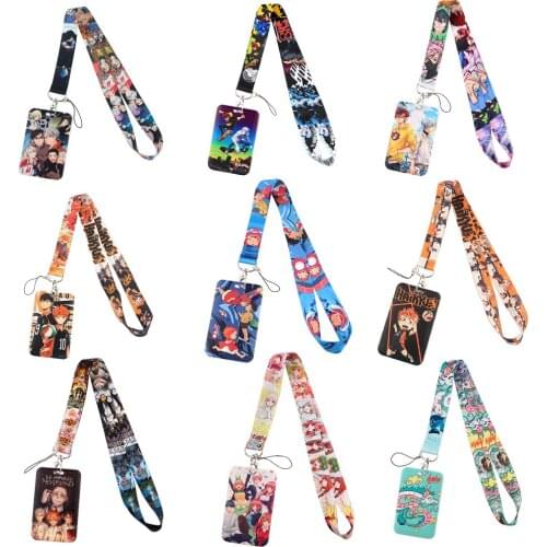 JF314 Goldfish Princess Anime Neck Straps Lanyards for Key ID Card Pass Gym Cellphone USB Badge Holder DIY Hanging Rope