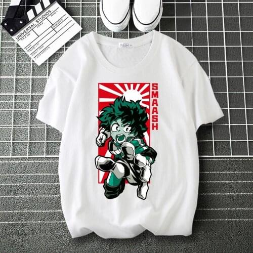 My Hero Academia Tokoyami Fumikage Graphics Print Cool T-Shirt Round Neck Short Sleeve Modal Unisex Tshirt