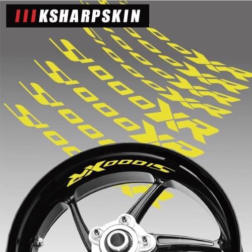 New Motorcycle tire reflective sticker creative wheel rim logo decal moto Decorative accessories For Bmw s1000xr stickers