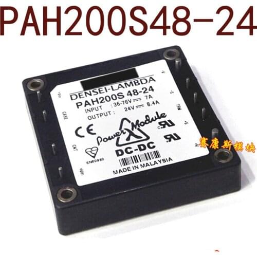 Original-- PAH200S48-24 input48V-output24Vwatt200W 8.4A DC/DC 1 year warranty ｛Warehouse spot photos