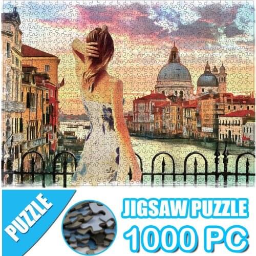 Adults Puzzles 1000 Piece Large Puzzle Game Interesting Toys Landscape Pattern Personalized Gift baby toys juegos de mesa