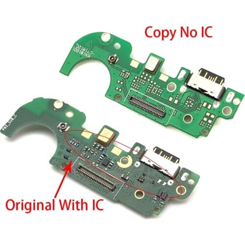 Micro USB Charger Dock Connector Charging Port Microphone Flex Cable Replacement Parts For Nokia 8.1 X7