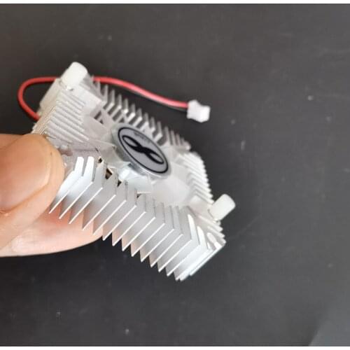 5W 10W High Power Led Heatsink With Fan Aluminium Cooling For 5W/10W Led 12V