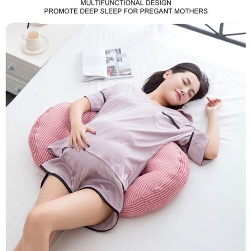U-Shaped Pregnant Pillow Maternity Side Sleeper Support Back Hips Legs Belly for Pregnant Women