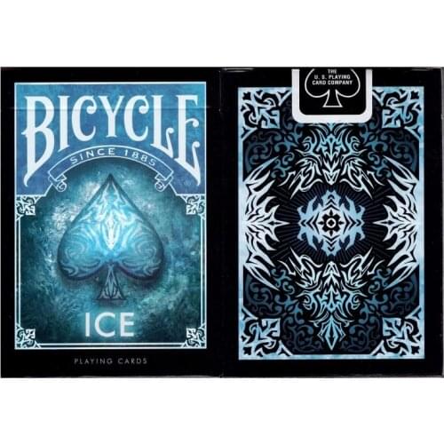 Bicycle Ice Playing Cards Glacial Deck USPCC Collectable Poker Magic Card Games Magic Tricks Props for Magician