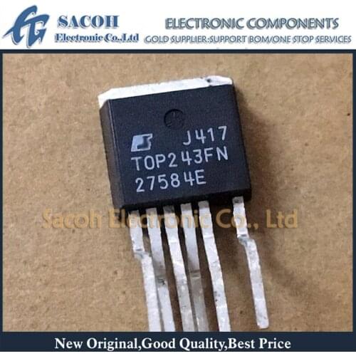 Free Shipping 10Pcs TOP242FN TOP243FN TOP244FN TO-262-7 Integrated Off-line Switcher