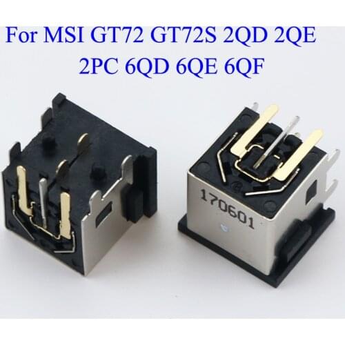 YuXi New For MSI GT72 GT72S 2QD 2QE 2PC 6QD 6QE 6QF MS-1782 DC Power Jack Charging Connector Port Scoket Plug