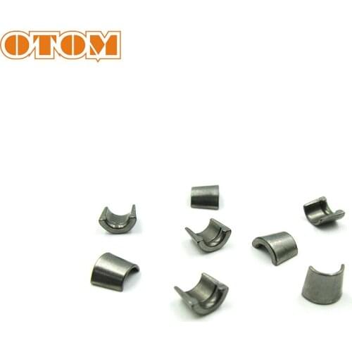 OTOM Motorcycle Valve Clamp Lock Clip Motocross Enduro Valve Clip Valve Cotter For HONDA AX-1 NX250 Dirt Bike Engine Accessories