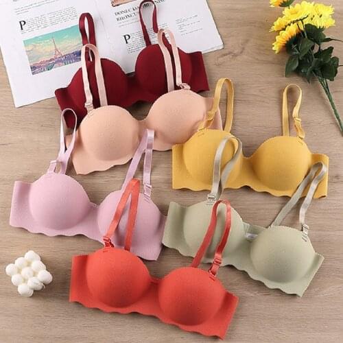 Ultra-Thin Breathable Sexy Bras Lingerie For Women Push Up Lingerie Seamless Bralette Wire Free Brassiere Female Underwear