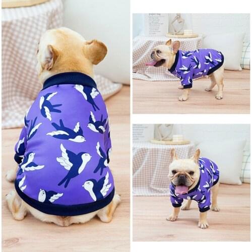 Winter Pug New Dog Clothes Hoodies French Bulldog Clothing Coat Outfit Garment Poodle Schnauzer Pet Costume Apparel Dropshipping