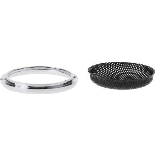 2PCS Speaker Cover Tweeter Grill Mesh Mesh Protection Grids Speakers Loudspeaker Mini 1 Inch DIY Accessories 270B