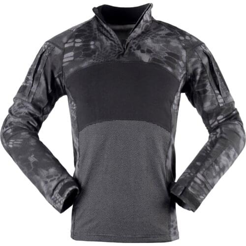 2020 New Us Army Tactical Military Uniform Airsoft Camouflage Combat-proven Shirts Rapid Assault Long Sleeve Shirt Battle Strike