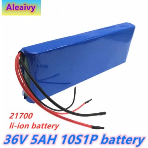 36V lithium ion rechargeable battery 10S1P 5Ah battery pack 250W high power battery 42V 5000mAh Ebike electric bicycle with BMS