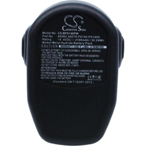 Cameron Sino 2100mAh battery for BLACK & DECKER CD1402K2 140GK 140GK2 140GKR 14CA 14CAB 14CB 14GSF-2 HP14KD KC1440 KC14CE