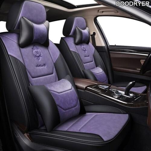 DOODRYER leather car seat covers for Haval F7 H6 H1 H4 H2 H7 M6 H3 H5 H9 all models auto seat protector car seats accessories