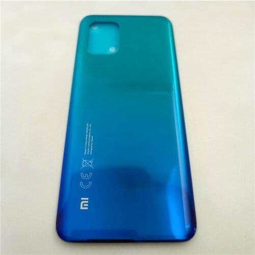 For Xiaomi Mi 10 Lite 5G Version Original Glass back cover battery cover rear cover + Adhesive Replacement Parts