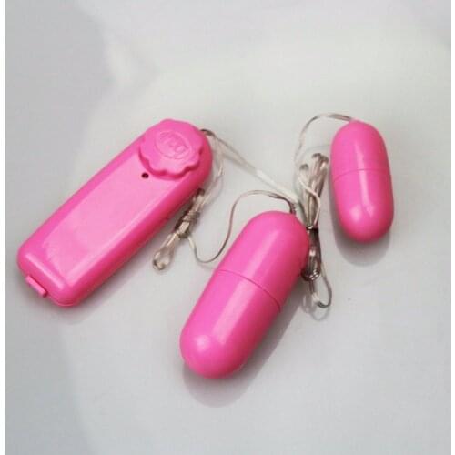 Double Jump Egg Vibrator Bullet Clitoral G Spot Stimulators anal butt plug backyard for women sex toys pussy masturbation