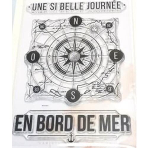 French Transparent Clear Silicone Stamp/Seal for DIY scrapbooking/photo album Decorative clear stamp sheets A5014