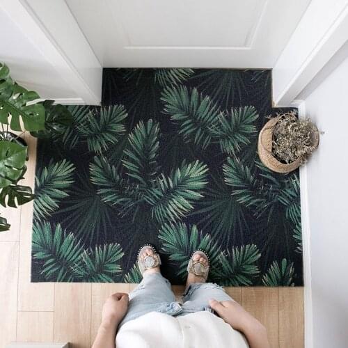 Kitchen Carpet Non-slip Modern European Retro Carpet Doormat Mats Pads Adjustable Temperature Home Office rugs Multi Sizes Dec